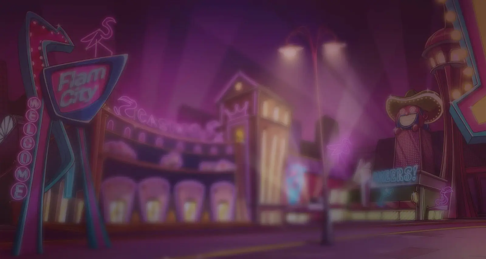 Le King background